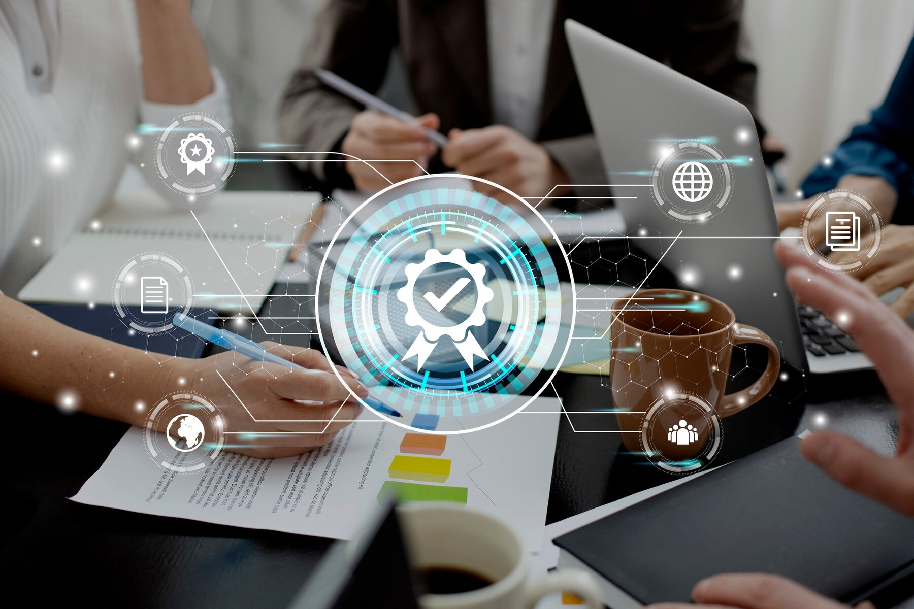 Franchise system on a mobile device. 